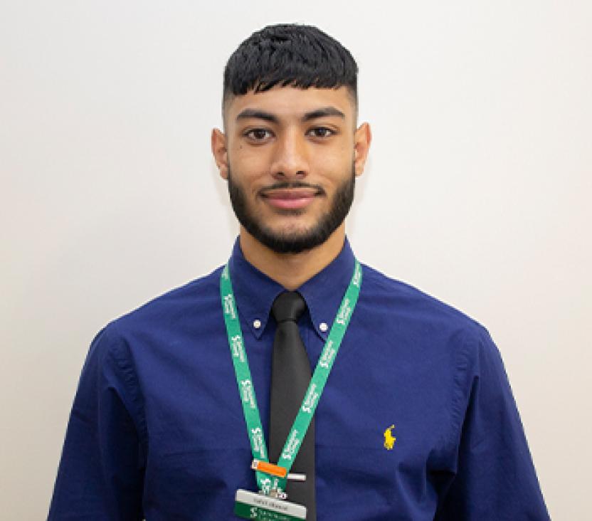 Apprentice Sahil Ahmed